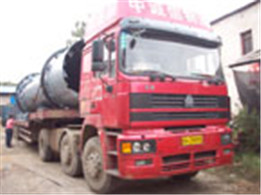 山東木薯渣烘干機發(fā)貨現(xiàn)場